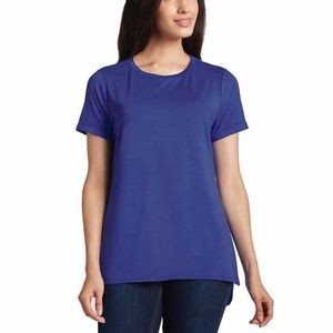 NWT ELLEN TRACY Ladies’ Tunic Top - Dazzling Blue